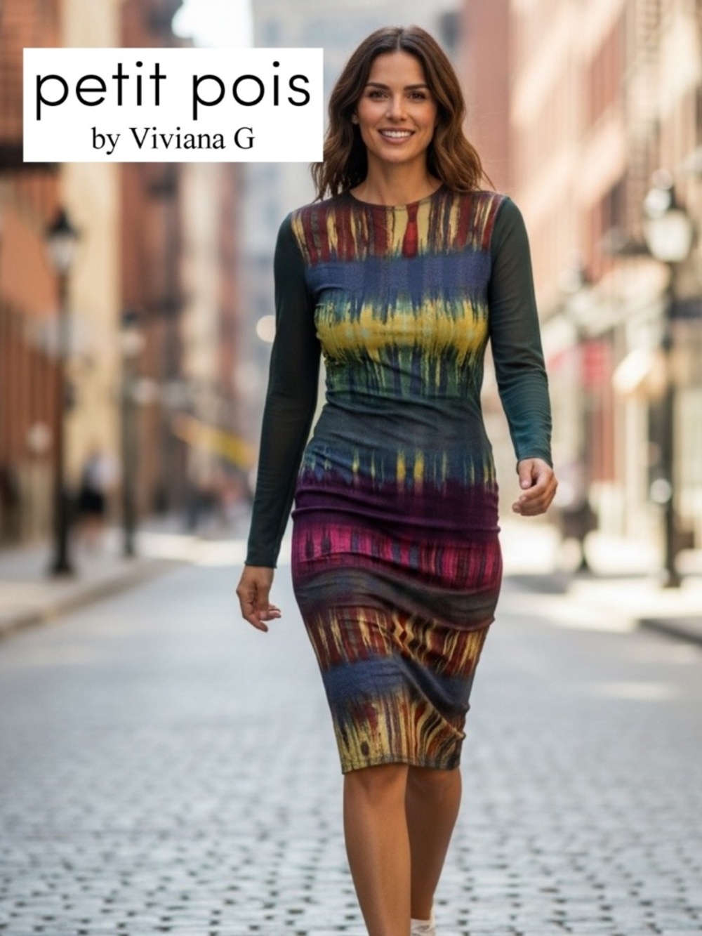 Petit Pois tie dye body con drss, XS, N